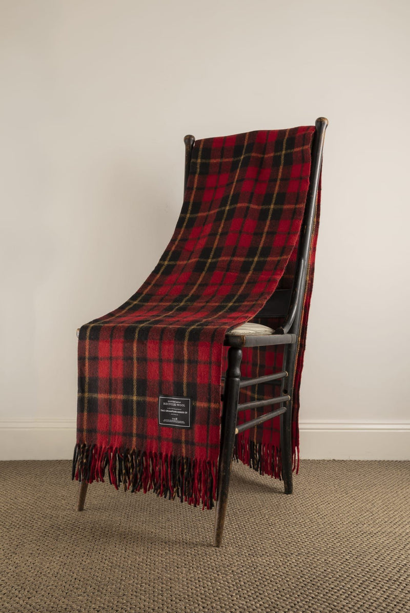 Grampians Tartan Wool Blanket