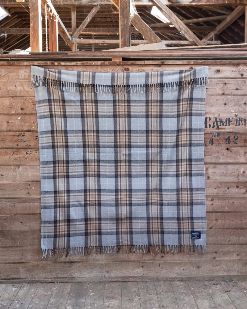 Grampians Tartan Wool Blanket