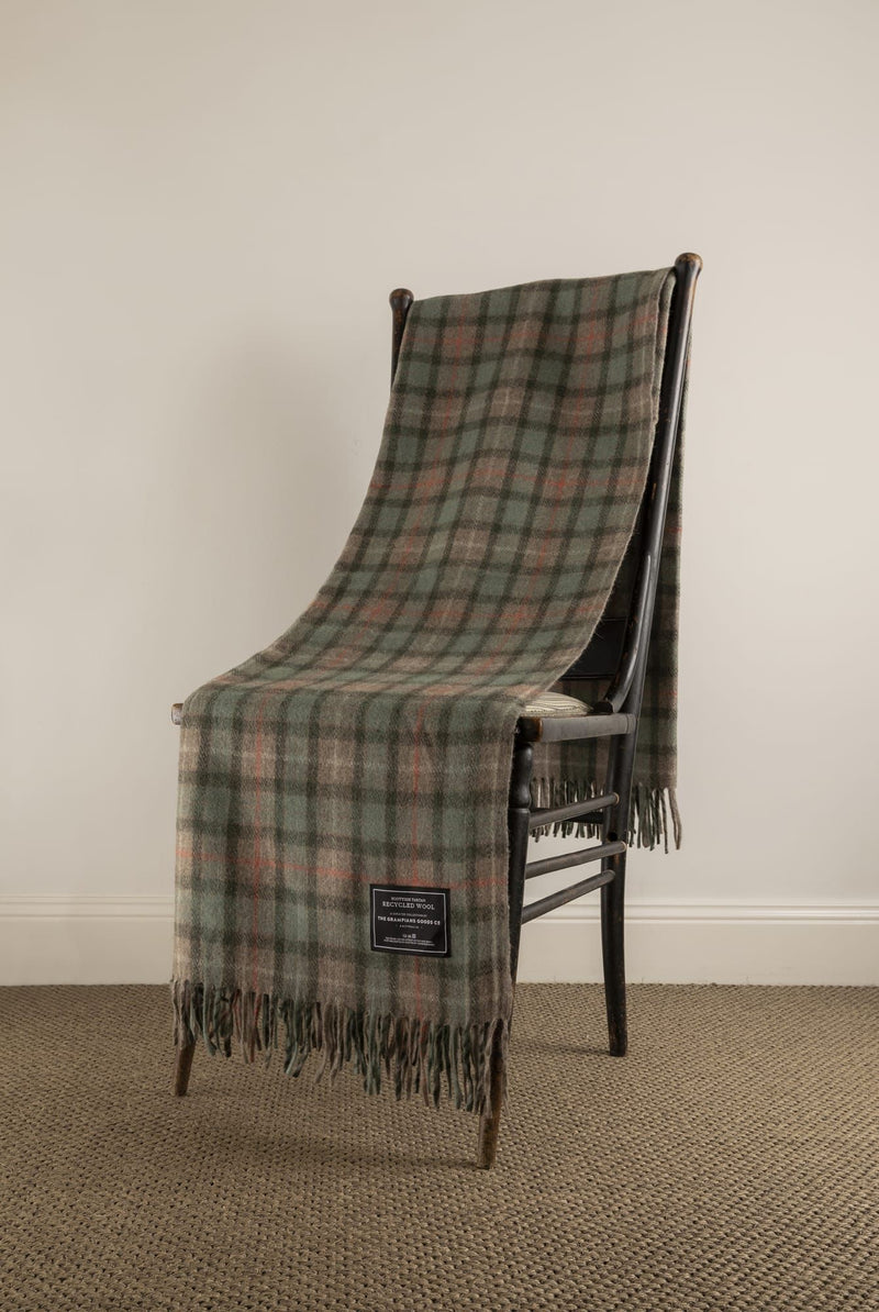 Grampians Tartan Wool Blanket