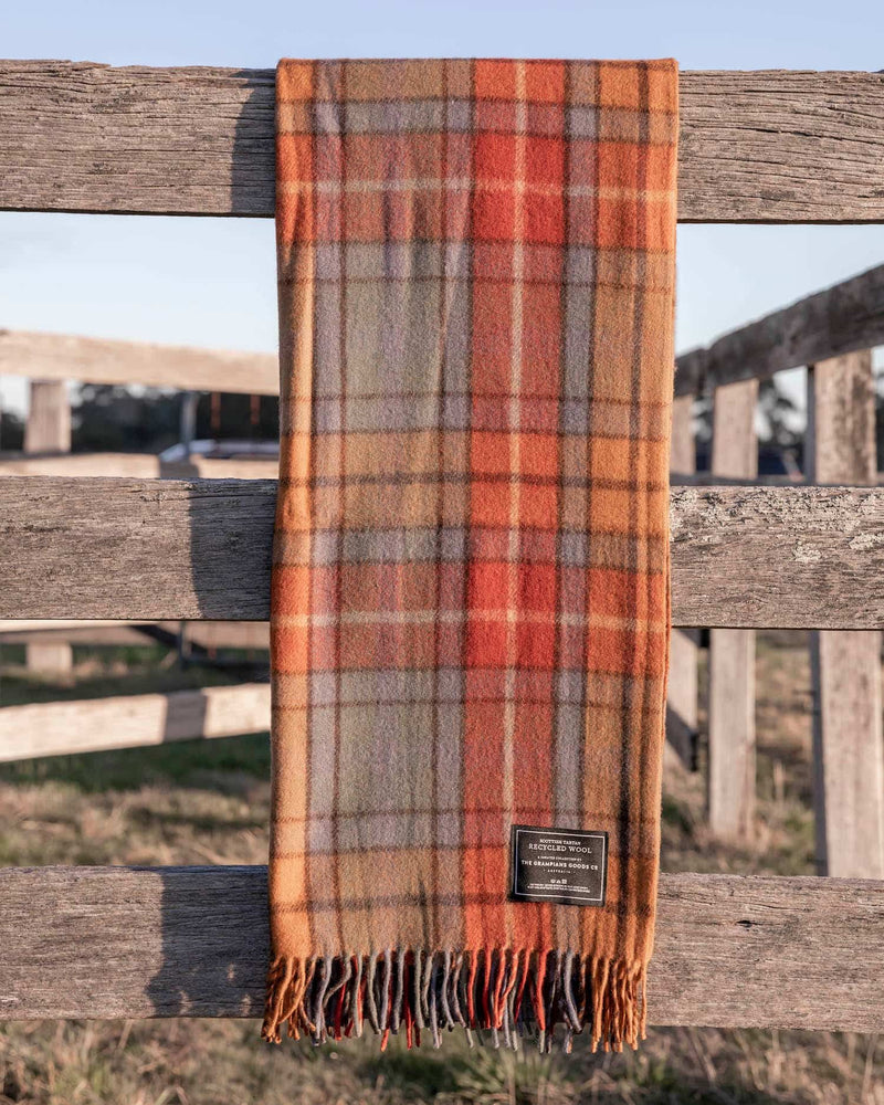 Grampians Tartan Wool Blanket