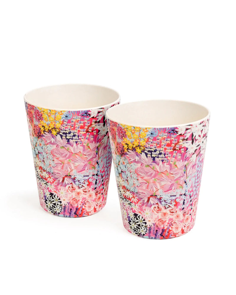 Bamboo Melamine Tumblers